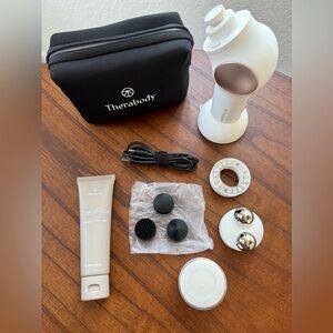 TheraFace PRO w/ All Attachments From Therabody Facial Massage Device *Like New*